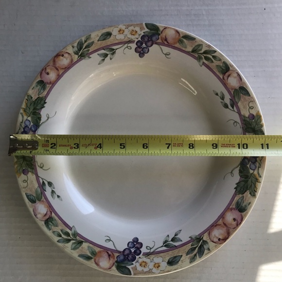 Set Of 2 Vintage Pfaltzgraff “Orchard” Dinner Plates 11” - Picture 6 of 6